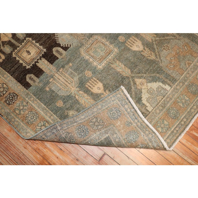 Mid 20th Century Vintage Zabihi Collection Tribal Kurd Bidjar Rug - 5' x 7'11" For Sale - Image 5 of 9