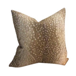 Antelope Chenille Pillow For Sale