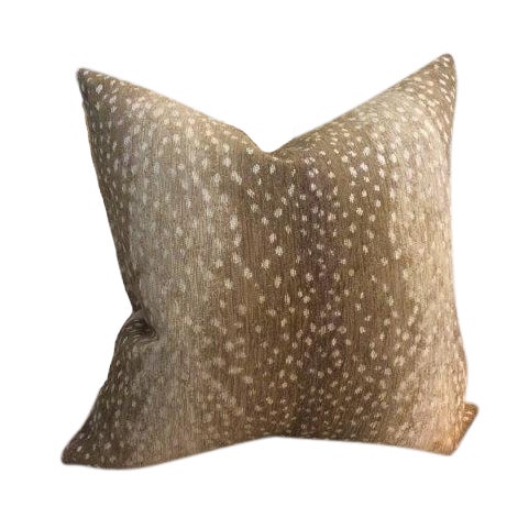 Antelope Chenille Pillow For Sale