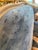 Blue Union Jack Lounge Chair with Carved Frame and Custom Painted Velvet For Sale - Image 8 of 17