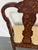 Antique Dutch Marquetry Mahogany Open Armchair With Bird & Floral Inlay, Late 19th Century For Sale In Chicago - Image 6 of 12