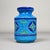 1950s Ceramic Vase in Blue Rimini Liberty by Aldo Londi for Bitossi, 1957s For Sale - Image 5 of 12