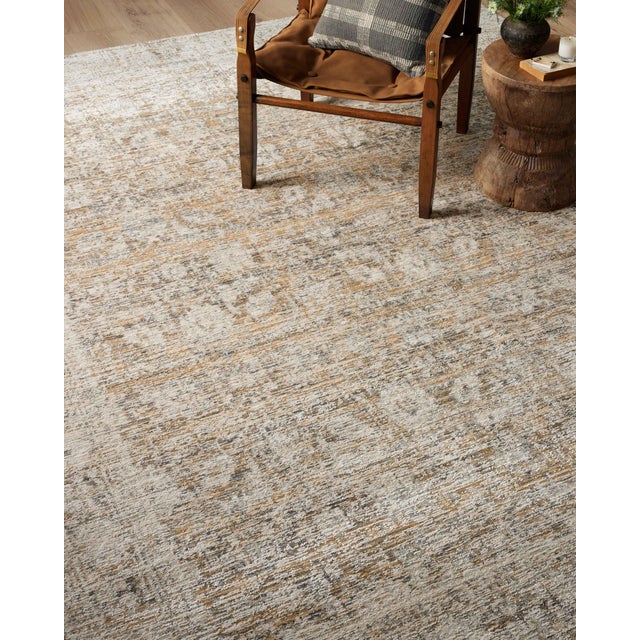 Amber Lewis x Loloi Alie Gold / Beige 2'-7" x 12'-0" Runner Rug For Sale In Dallas - Image 6 of 8