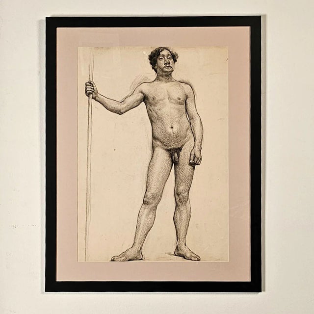 École Des Beaux-Arts Academic Study, France, Circa 1880 For Sale In San Francisco - Image 6 of 6