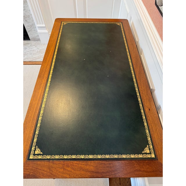 Mid 20th Century English Neoclassical Sheraton Style Desk by Kittinger Desk For Sale - Image 13 of 18