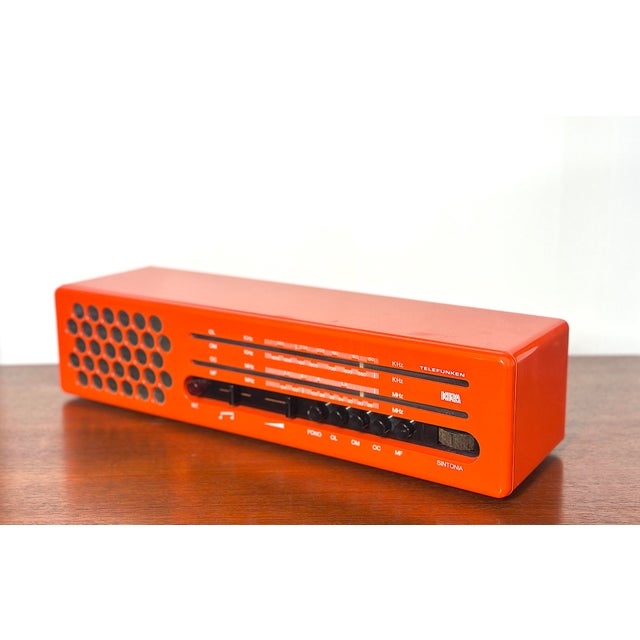 Space Age Kira Radio from Telefunken, Italy, 1970 For Sale - Image 12 of 12