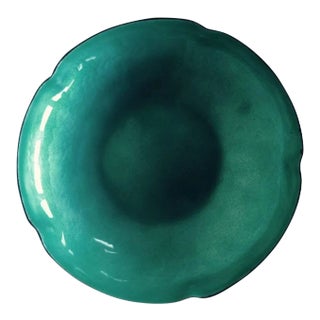 Gertrude Twichell Sterling Silver Enamel Bowl For Sale