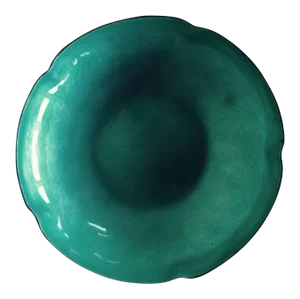 Gertrude Twichell Sterling Silver Enamel Bowl