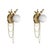 Gold Berlin Wall Lamps by Creativemary, Set of 2 For Sale - Image 8 of 8