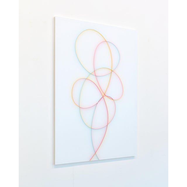 Contemporary Abstract Cast Acrylic and Spray Paint "Mother" by Tom Henderson For Sale - Image 6 of 8