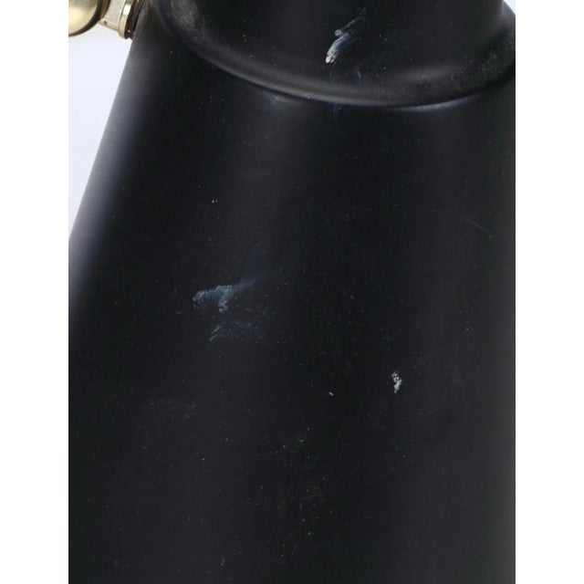 1960s Mid-Century Modern Dual Cone Swivel Pendant by Lincoln Lighting of Chicago For Sale In Cincinnati - Image 6 of 8