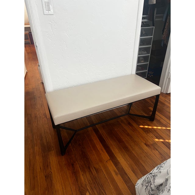 Modern Holly Hunt Bench For Sale - Image 3 of 3