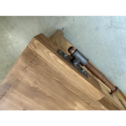 Antique Workbench Counter in Wood For Sale - Image 9 of 12