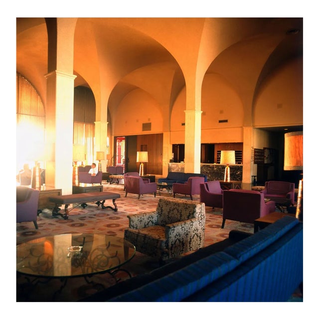 Retro Hotel Lobby of the 1970s Limited Edition, 1975 For Sale