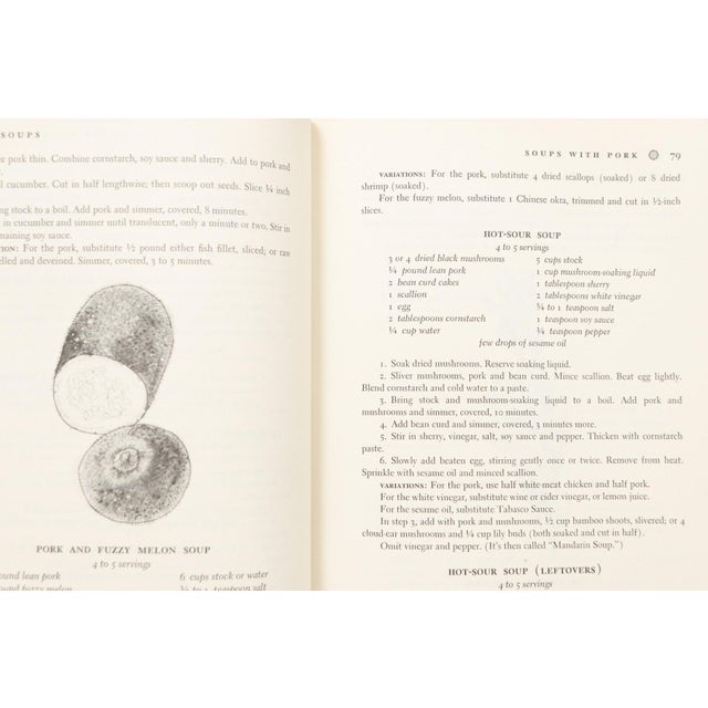 The Thousand Recipe Chinese Cookbook by Gloria Bley Miller, drawings by Earl Thollander. Hardcover book with dustjacket,...