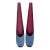 Vintage Murano Sommerso Glass Vase by Salviati & Co. C. 1960 - A Pair For Sale