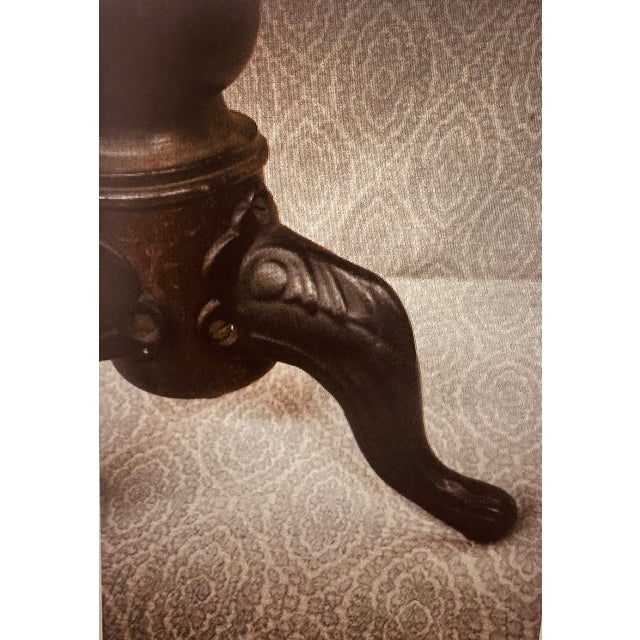 Late 19th Century Victorian Adjustable Piano Stool For Sale - Image 4 of 4