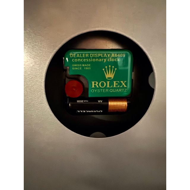 Modern Rolex Daytona Dealer Clock With Perpetual Movement For Sale - Image 3 of 6