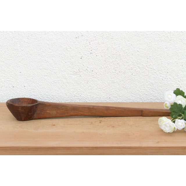 19th Century Old World Kitchen Serving Spoon For Sale - Image 5 of 7