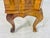 Italian Vintage Walnut Bombe Chest With Sculpted Legs For Sale - Image 15 of 18