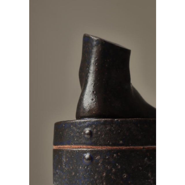 Ceramic Vase by Jacob Bang For Sale - Image 7 of 13