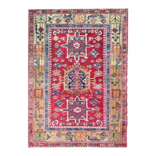 Early 20th Century Persian Karaja Rug For Sale