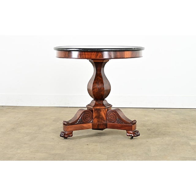 French 19th Century Restauration Mahogany Gueridon For Sale - Image 10 of 11