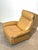 Iconic vintage lounge chair model DS- 50 by de Sede, produced in Switzerland and upholstered in high-quality camel brown...