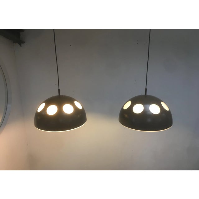 Mid-Century Modern El Duomo Space Age Pendants from Raak, 1960s, Set of 2 For Sale - Image 3 of 6