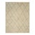 9x12 Jade Trellis Beige Geometric Modern Hand Knotted Wool Carpet Rug For Sale