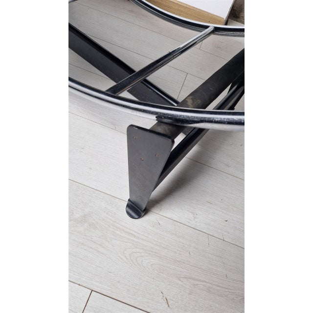 LC4 Chaise Lounge in Black Leather by Le Corbusier for Cassina, 1970s For Sale - Image 6 of 10