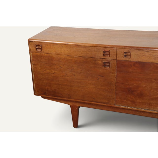 Wood Scandinavian Teak Sideboard, 1960s For Sale - Image 7 of 18