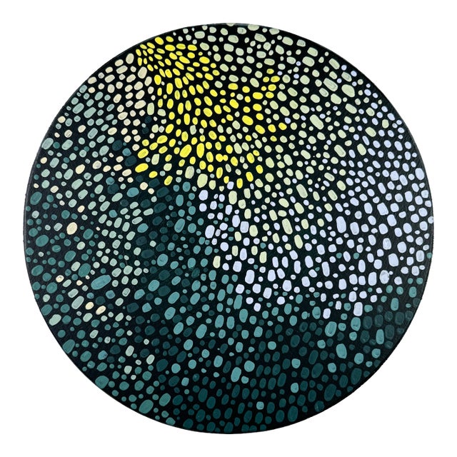 Coastal Lupine I, 2026 Abstract Painting by Emily Hoerdemann For Sale