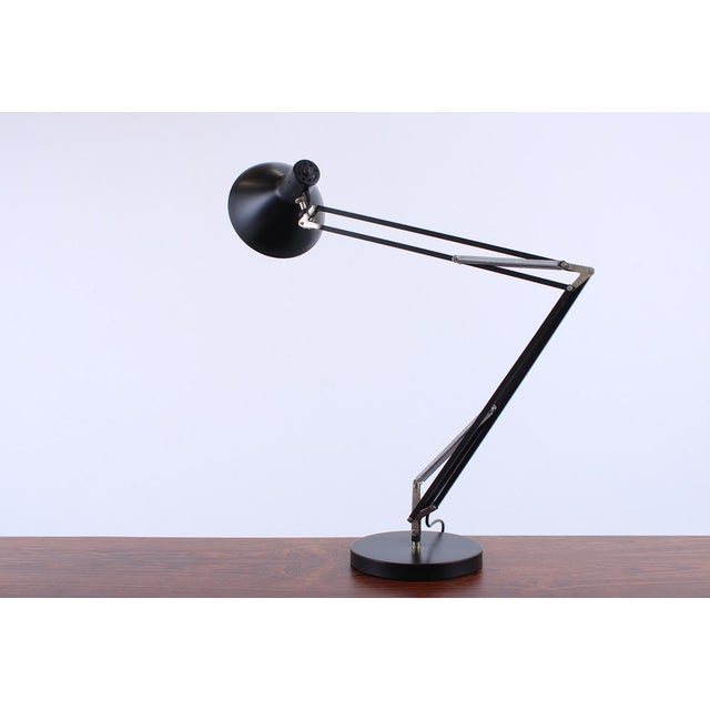 1950s Bauhaus Black T2 Adjustable Architect Table Light from Hala, 1950s For Sale - Image 5 of 18