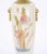 Tall Antique Hand Painted & Gilt Decorated German Porcelain Decorative Vase For Sale - Image 4 of 12