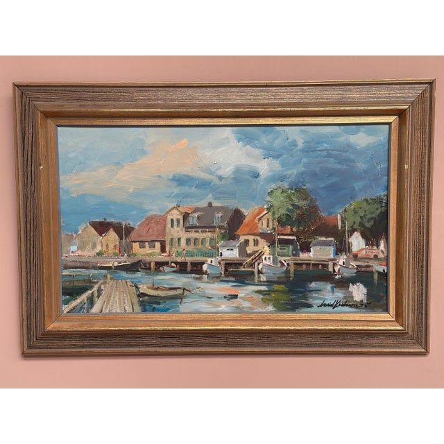 Arvid Karlsson, Helsingborg, 1975, Oil on Canvas For Sale - Image 14 of 18