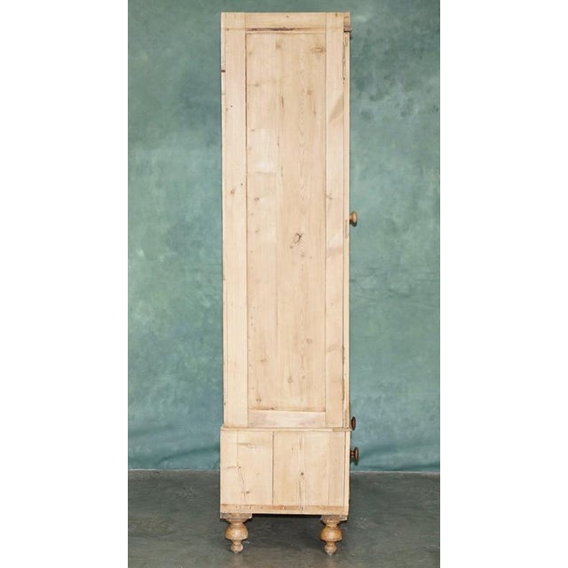 Wood Large Antique Victorian Oak Housekeepers Cabinet, 1840 For Sale - Image 7 of 18