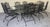 Russell Woodard Mid-Century Woodard Briarwood Wrought Iron Dining Set With Eight Spring Chairs, Attributed For Sale - Image 4 of 12