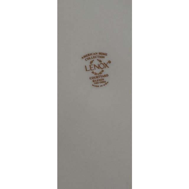 1990s Lenox Courtyard Gold - 62 Pieces For Sale - Image 9 of 18