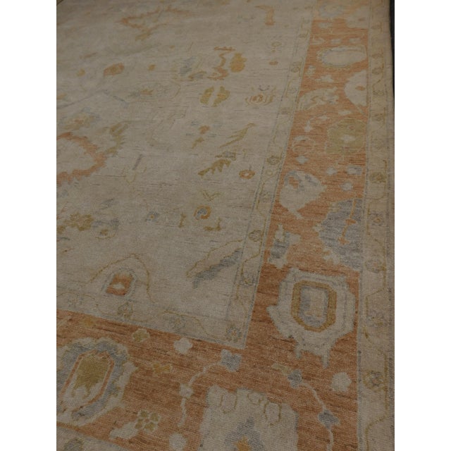 Oushak Luxury Rug For Sale - Image 15 of 18
