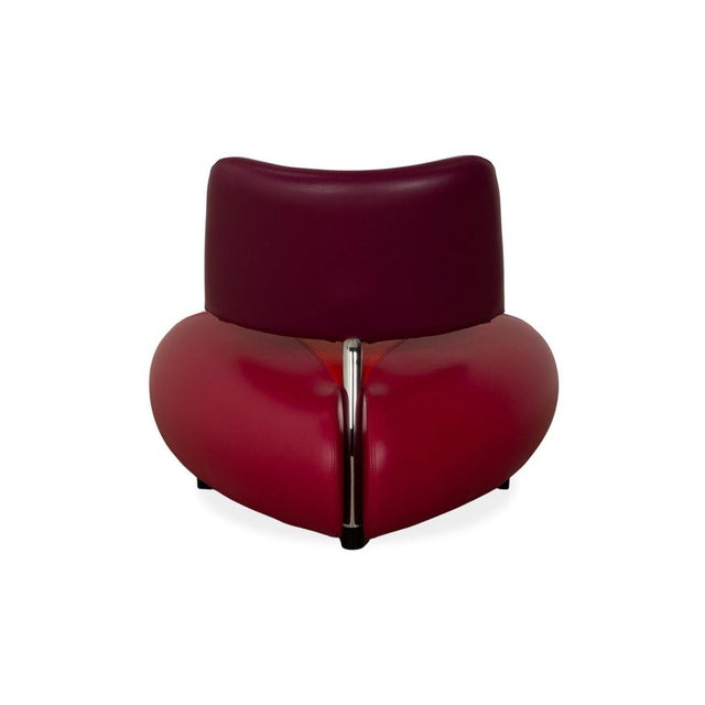 Pallone Leather Chair from Leolux For Sale - Image 11 of 12