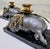Vintage Petites Choses Pewter Sleeping Pig Candle Holders on Green Marble – Pair, Usa For Sale - Image 11 of 15