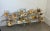 Mid-Century Modern Mid-Century Brutalist Brass Paneled Wall Sculpture in the Style of Williem Degroot For Sale - Image 3 of 6