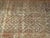 Navy Blue 19th Century Persian Farahan Gallery Rug, Hand-Knotted Wool, Allover Herati Pattern, Navy & Pistachio Green, 7x13 For Sale - Image 8 of 14