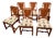 Solid Oak Dining Room Chairs - Set of 6 For Sale