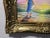 Art Deco n.i. Dobritsin Russian Oil Painting at Dawn Girl Scarlet Sails Seascape Signed For Sale - Image 3 of 11