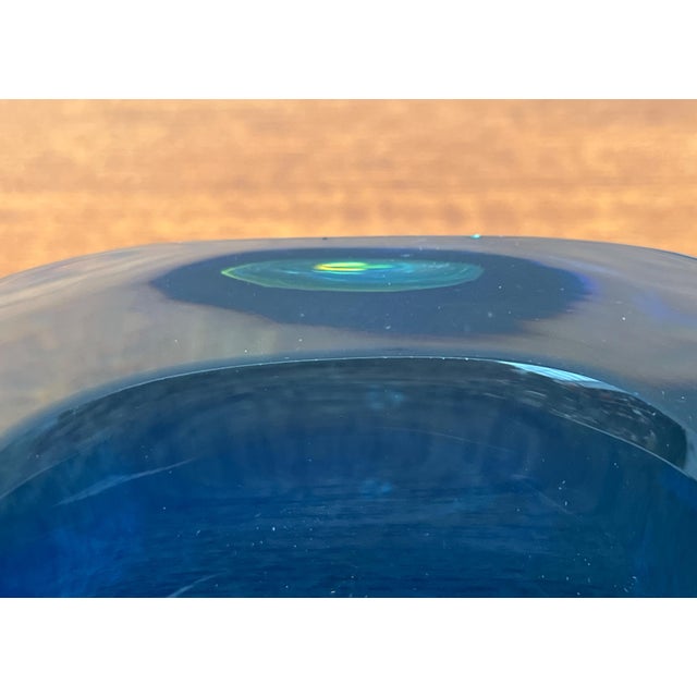 Vintage Sommerso Glass Bowl, 1970s For Sale - Image 11 of 18