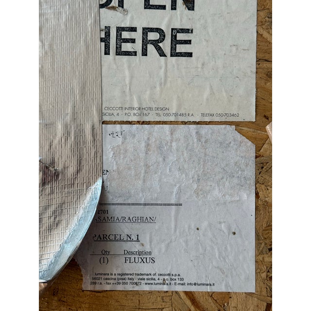 Fluxus E Cassina Table Lamp by Paolo Ulian For Sale - Image 10 of 12