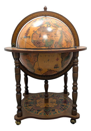 Floor-Standing Bar Globe from Dedalo
