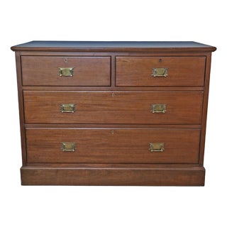 Antique Art Nouveau Chest of Drawers in Mahogany, 1910 For Sale